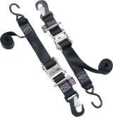 Big Daddy Tie-Down - 2\" - Snap-hook/S-hook End Combination - Black