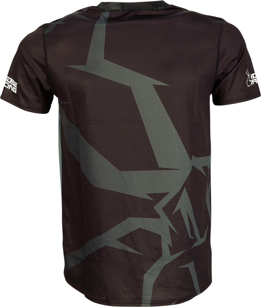 MTB Short-Sleeve Jersey - Black - Small
