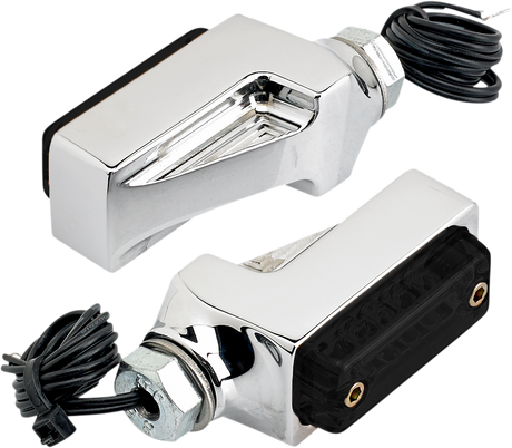 Turn Signal - Amber - Chrome