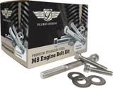 Engine Bolt Kit - Polished - M8 2017 - 2024