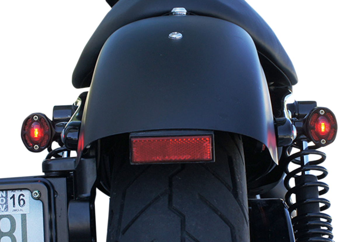 LED Turn Signals - Black with Red LEDs