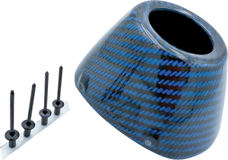 End Cap Replacement Kit - Carbon - RCT External - Blue