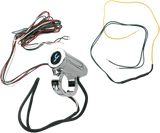 1.25\" Auto Programming Gear Indicator - Chrome - Blue Display