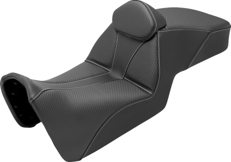 Adventure Tour Seat - Low - w/ Backrest - Black - Pan Am \'21-\'23 2021 - 2023