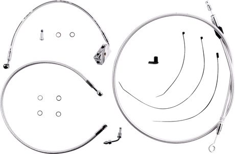 Sterling Chromite II® Designer Handlebar Installation Kit - 6\" - \'18-\'24 Softail 2018 - 2024