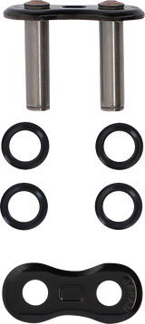 530 L3D - Connecting Link - Rivet - Black