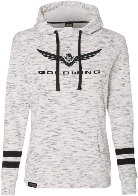 Women\'s Goldwing Bold Pullover Hoodie - White/Black - Large