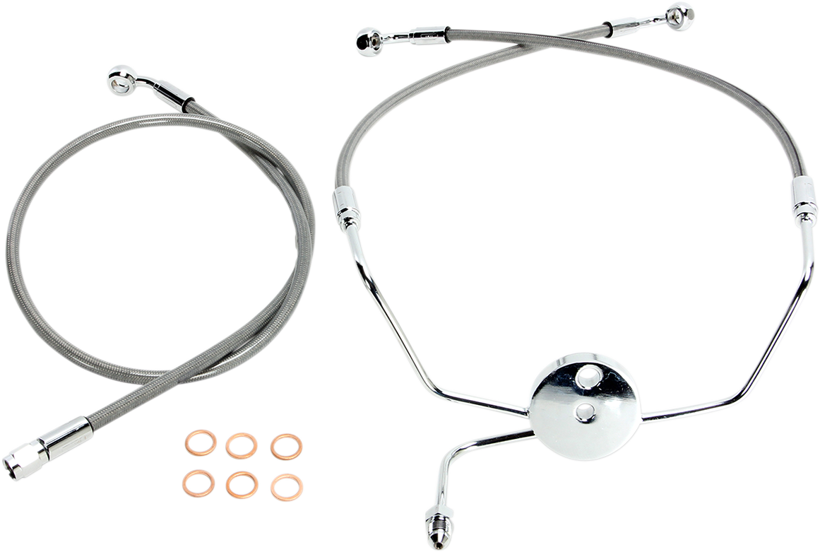 Brake Line - Front - XR - Stainless Steel 2008 - 2013