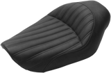Knuckle Solo Seat - Ribbed - Black - FXD \'96-\'03 1996 - 2003