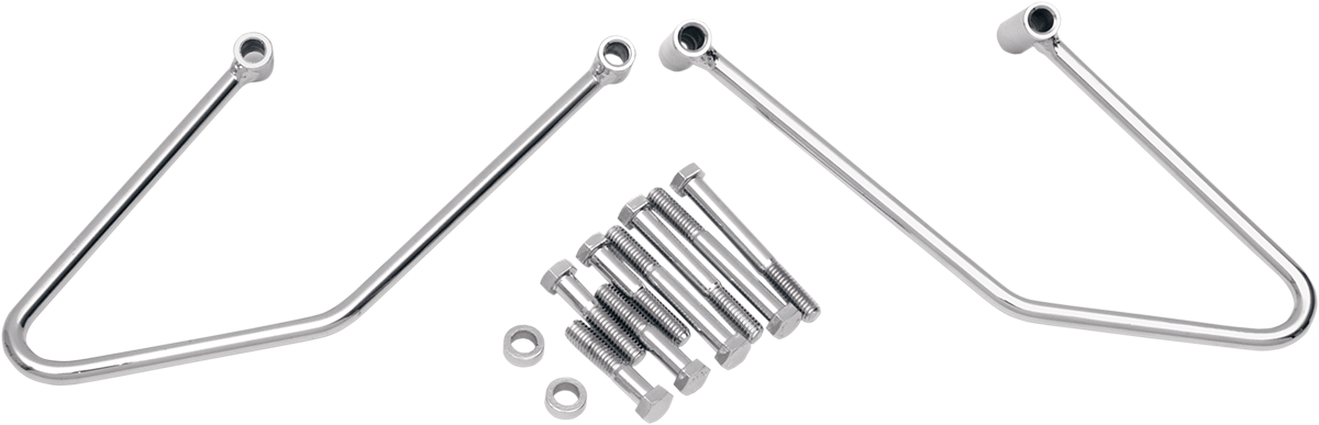 Saddlebag Support - Chrome - FL/FX \'06-\'17 2006 - 2017