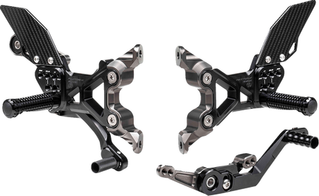 FXR Rearset - Black - BMW 2019 - 2023