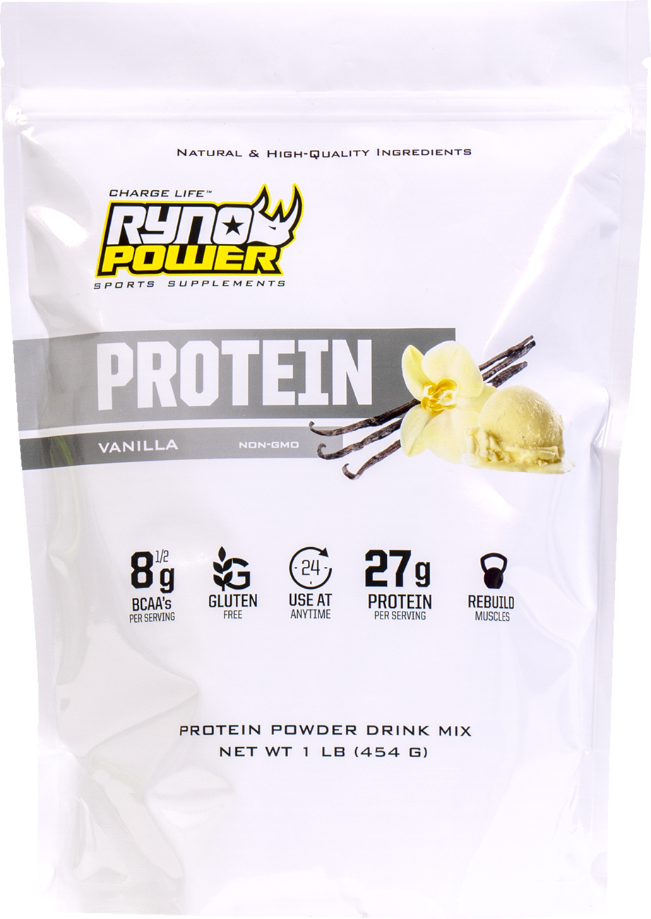 Protein Powder - Vanilla - 1 lb - 10 Servings