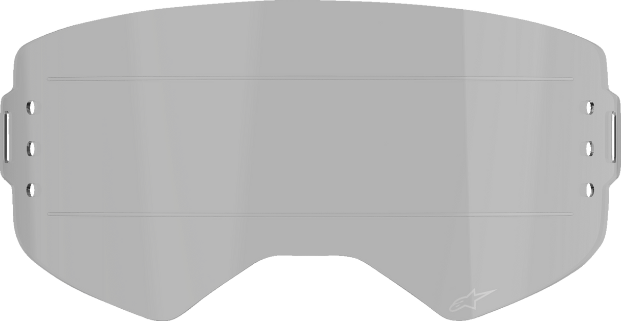 Supertech Roll-Off Goggle Lens - Smoke