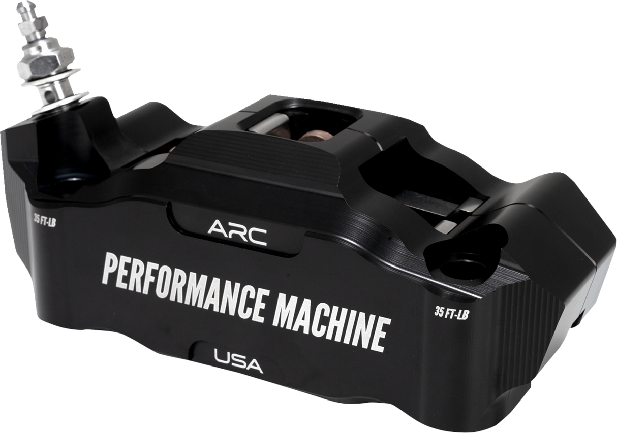 Radial Mount Caliper - Front Left - Black Anodized