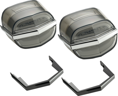 Taillights - Light Smoke Lens - Tri Glide 2009 - 2024