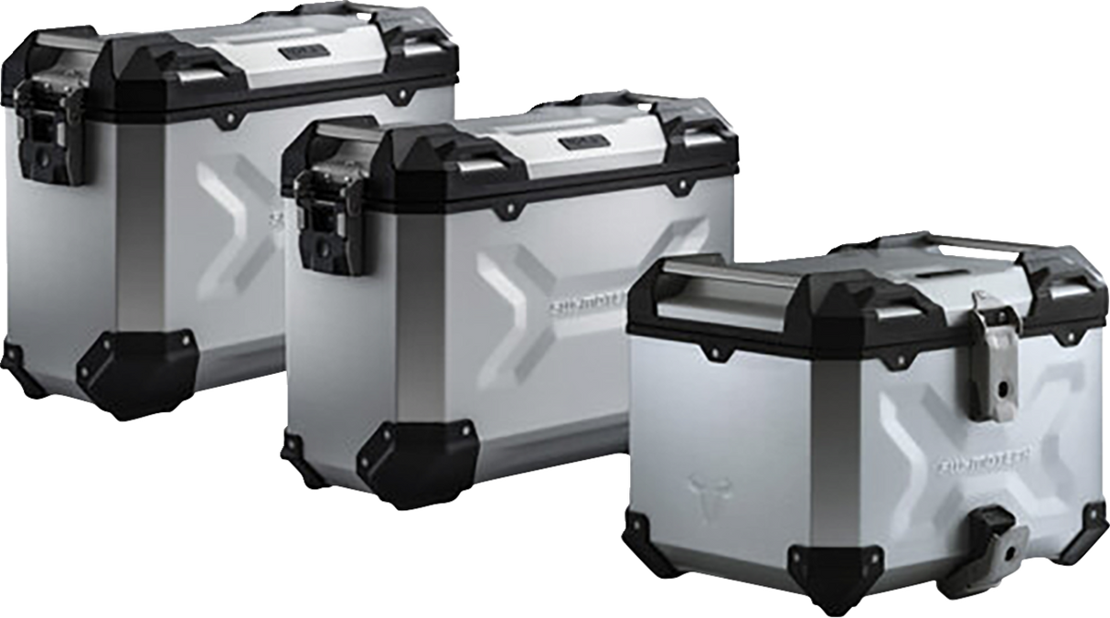 Adventure Luggage System - Silver - Moto Guzzi V85 \'19-\'23 2019 - 2023