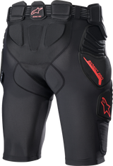 Bionic Pro Protection Shorts - Black/Red - Small