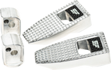 Speed Pegs - Silver Polished - Rear 2018 - 2023