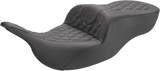 Roadsofa™ Seat - Full Lattice Stitch - without Backrest - FLT/FLH \'97-\'07 1997 - 2007