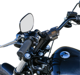 Risers - Straight - 8\" - Gauge Cutout - Black 2018 - 2021