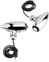 Center-Mount Astro LED Lights - Chrome/Red