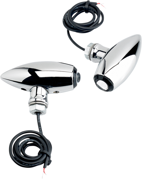 Center-Mount Astro LED Lights - Chrome/Red