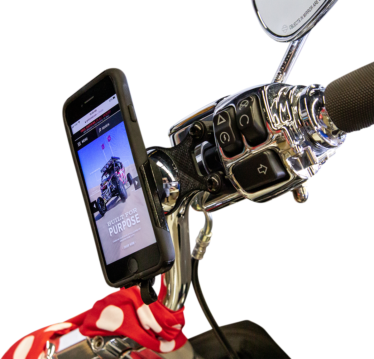 Handlebar Mount - iOmount™ - Black 1996 - 2023