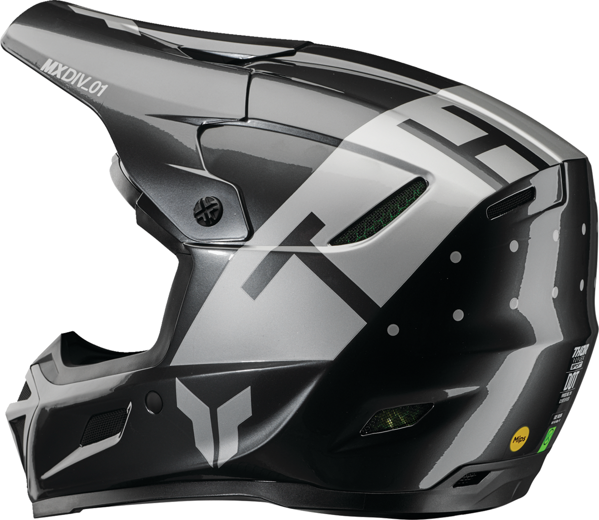 Reflex Sport Helmet - Rogue - MIPS® - Charcoal/Silver - XS