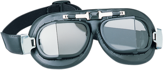 Red Baron Goggle - Flat Black - Tinted Lens