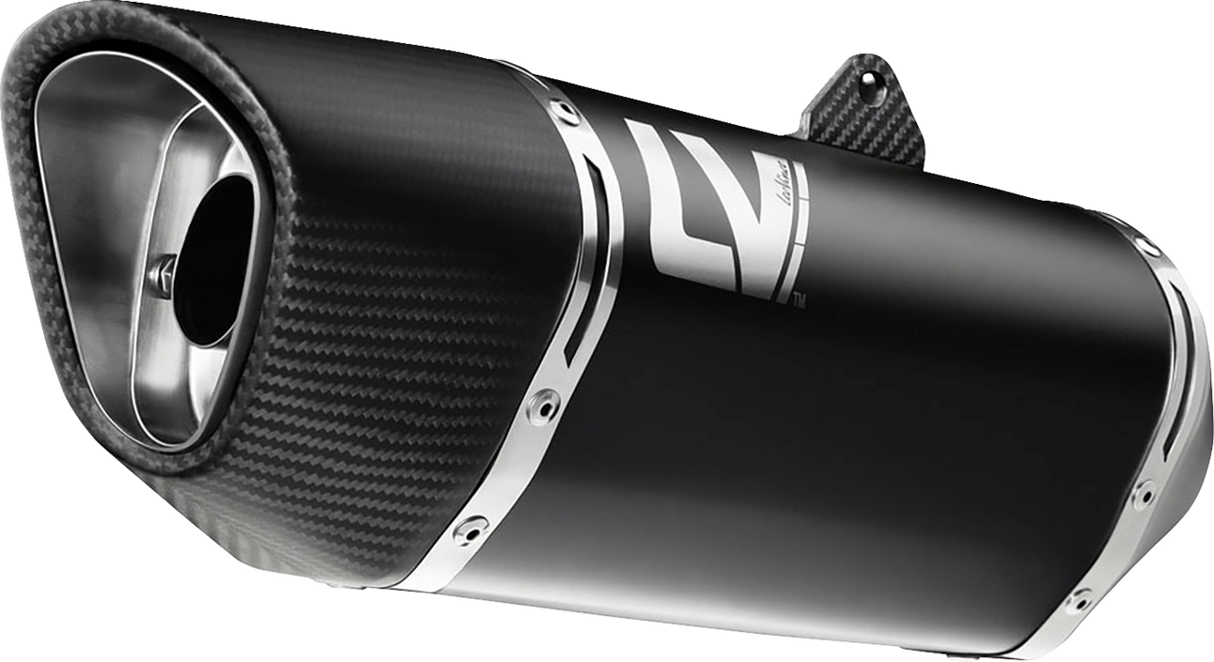 LV-14 R Slip-On Muffler - Black Edition - Z/Ninja 400/500 2024 - 2025
