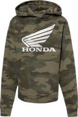 Youth Honda Hoodie - Camo - Medium