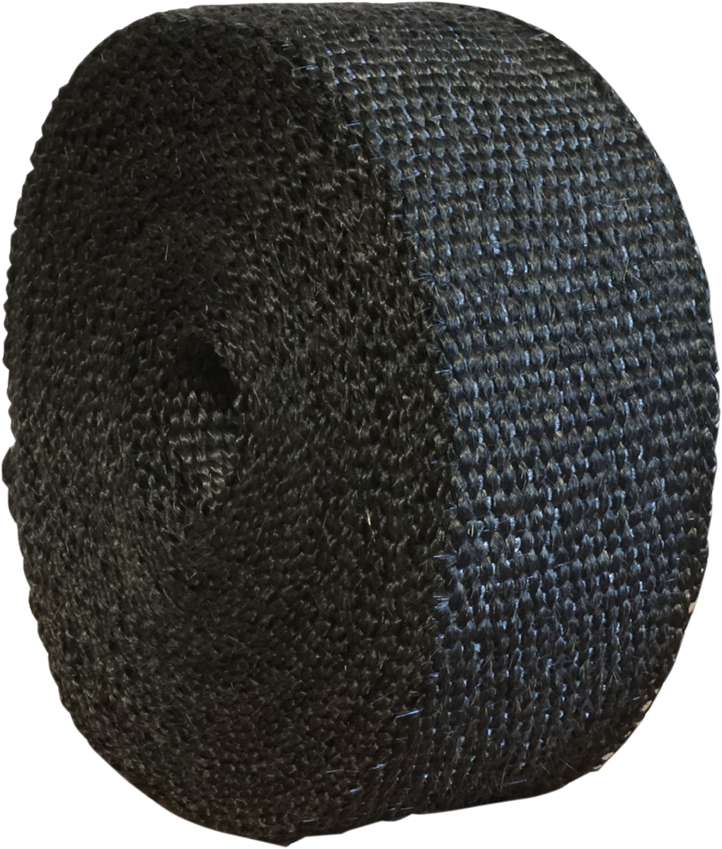 Fiberglass Exhaust Wrap - Black - 2\" x 25\'