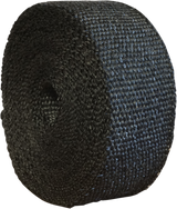 Fiberglass Exhaust Wrap - Black - 2\" x 25\'