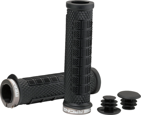 Mountain Bike Lock-On Grips - Black - 129 mm