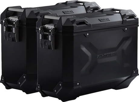 TRAX ADV Aluminum Case System - Black - Ducati Multistrada 1200 \'10-\'14 2010 - 2014