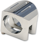 Chrome Clamp Mount - For 1.50\" T-Bar/Riser Handlebar
