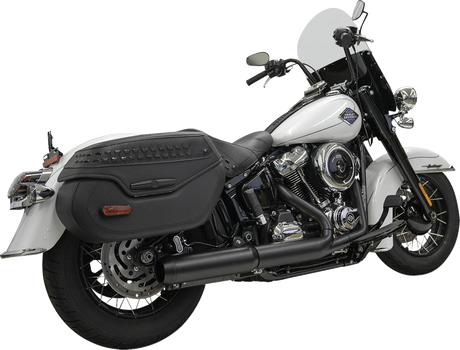 4\" Slip-On Muffler with 2-1/2\" x 10\" Baffle Core - Black - 49-State 2025 - 2025