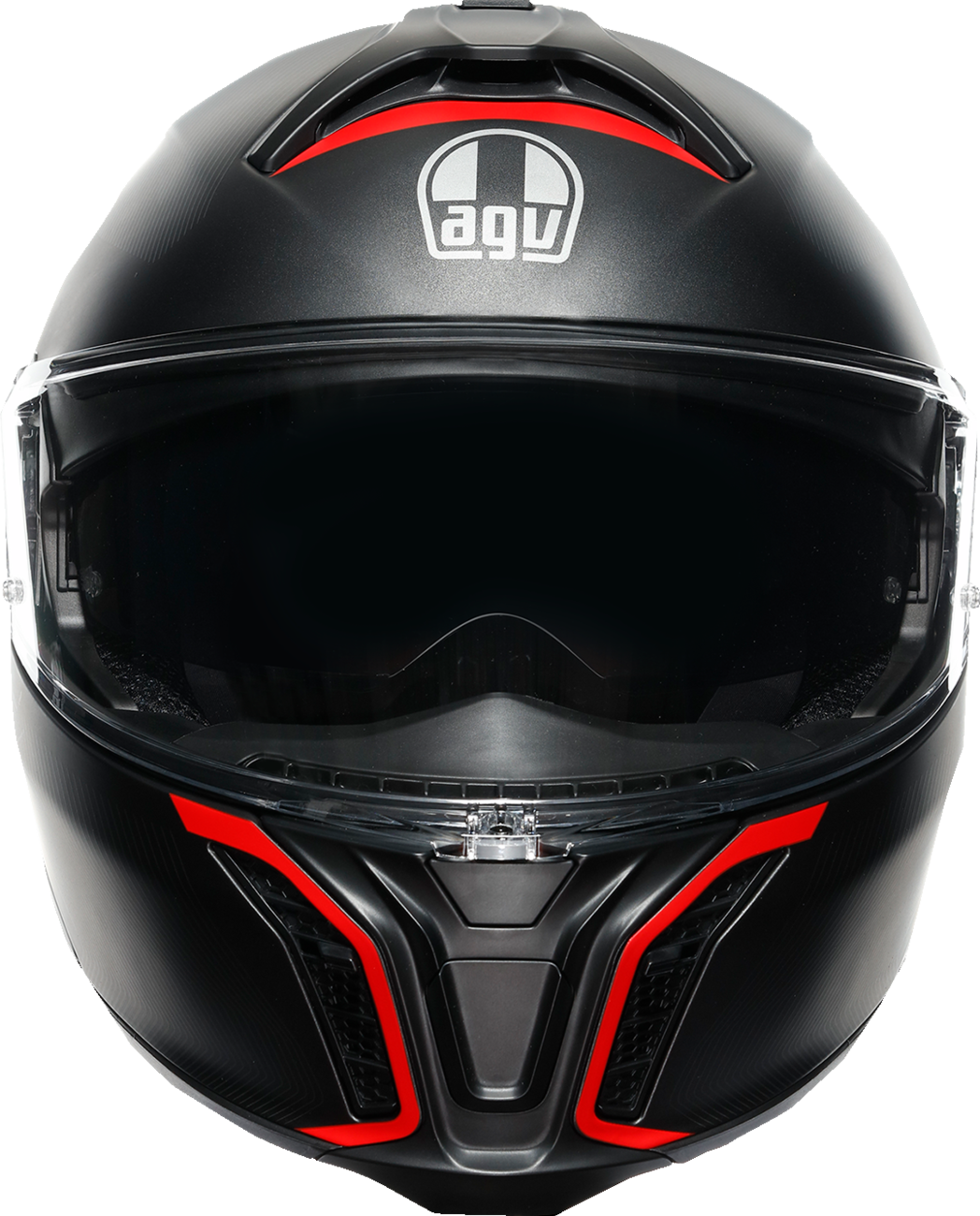Tourmodular Helmet - Frequency - Matte Gunmetal/Red - XL