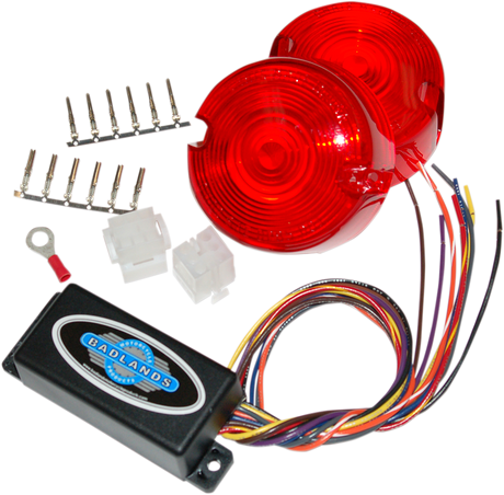 Plug-In Illuminator with Red Lenses - 6 Pin 1986 - 1998