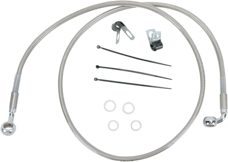 Brake Line - Front - +2\" - Stainless Steel 2001 - 2005