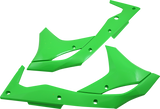 Radiator Shrouds - Green 2017 - 2018
