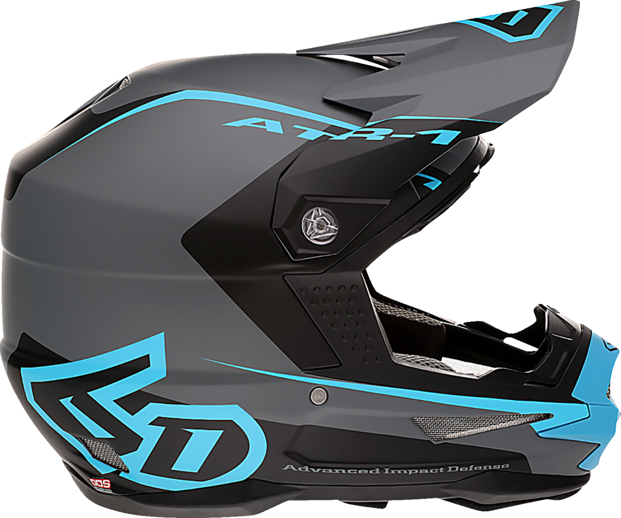 ATR-1 Helmet - Stealth - Cyan - XS