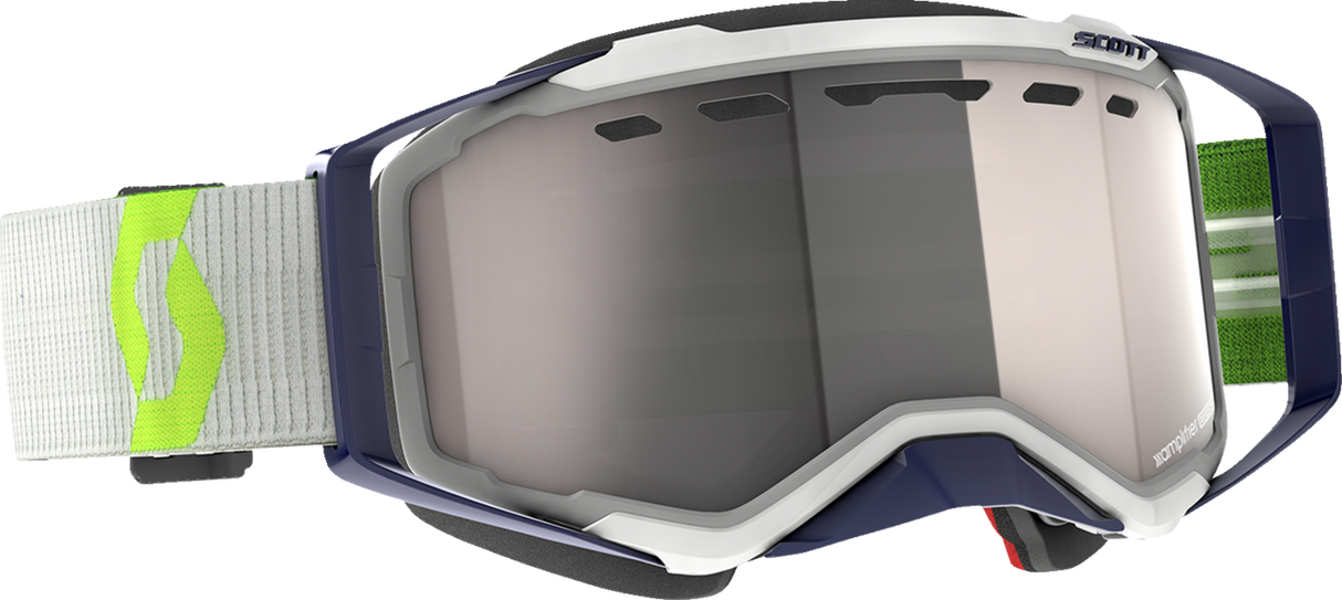 Prospect Snow Goggles - Gray/Yellow - Enhancer Silver Chrome