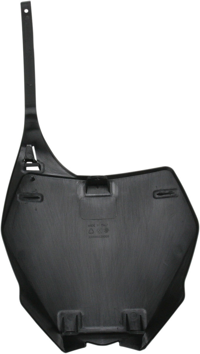 Front Number Plate - Black 2006 - 2012