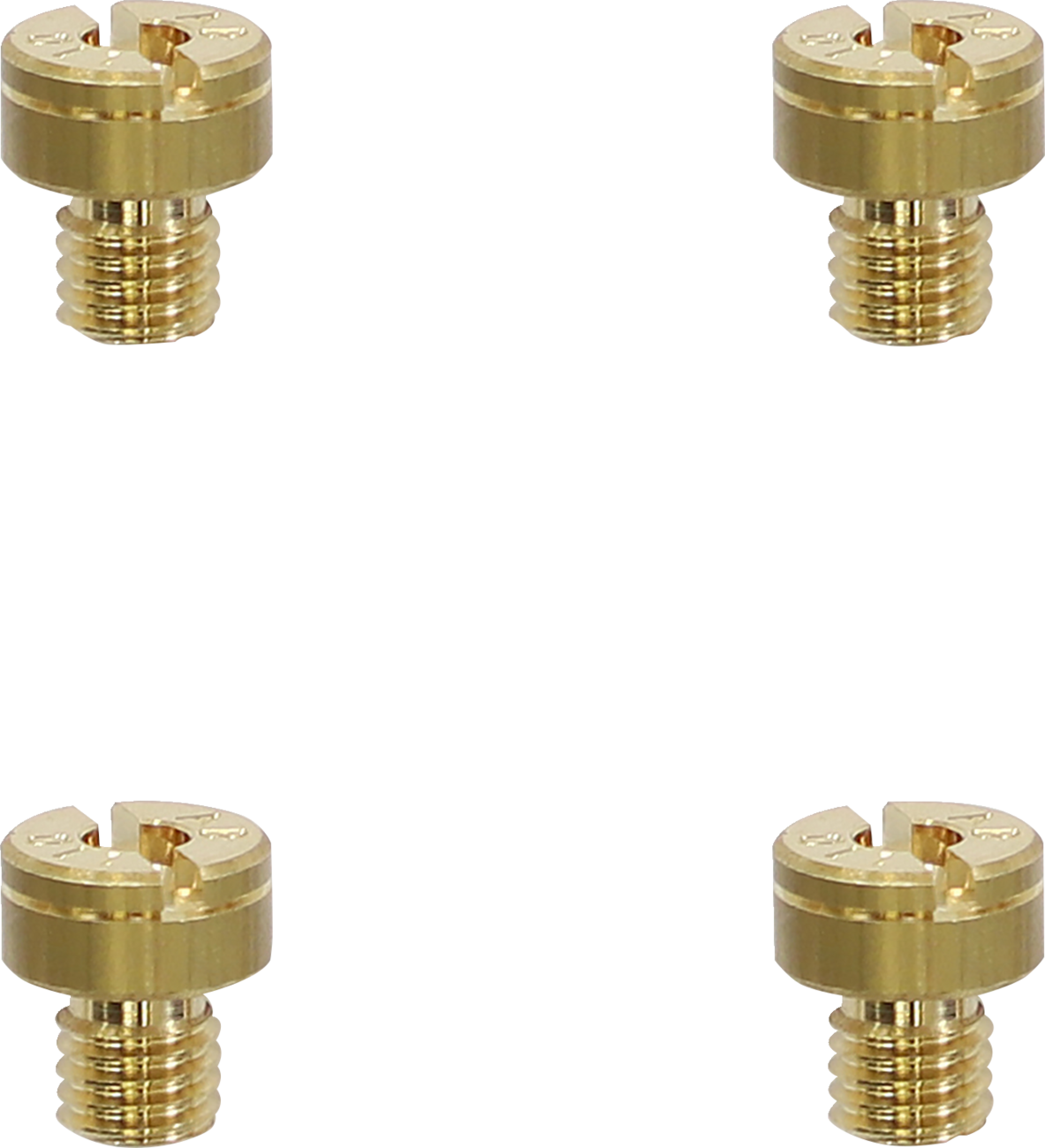 A-Bax Precision Mikuni-Style Slot Head (SJ Prefix) Main Jets - #97.5 - 4-Pack