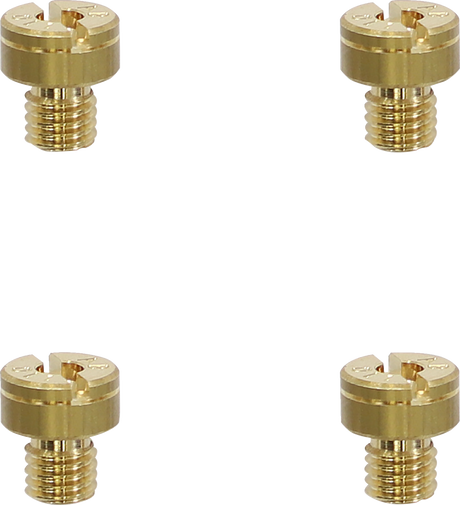 A-Bax Precision Mikuni-Style Slot Head (SJ Prefix) Main Jets - #102.5 - 4-Pack