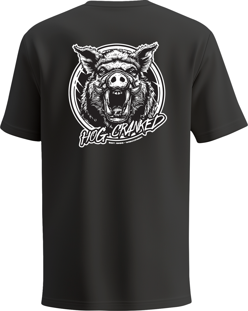Hog Cranked T-Shirt - Black - Large