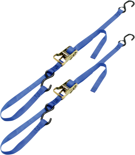 Integra Rat Pak Tie-Downs - 1\" x 6\' - Blue