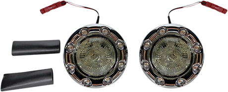 ProBEAM® Bullet Ringz™ LED Turn Signals - Chrome/Smoke 2014 - 2023