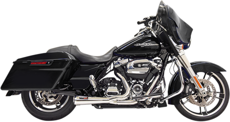 Short 2:1 Exhaust for FL - Chrome 2017 - 2024